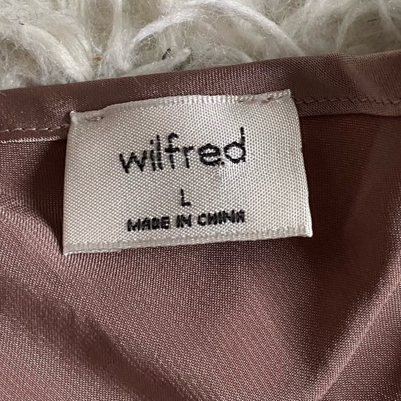 Aritzia Wilfred Sonnet Satin Dress - Picture 6 of 8